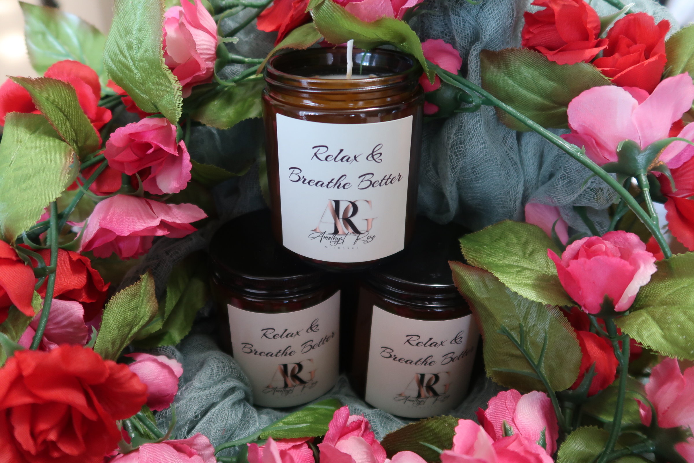 Relax & Breathe Better (Eucalyptus Herbal Candle)