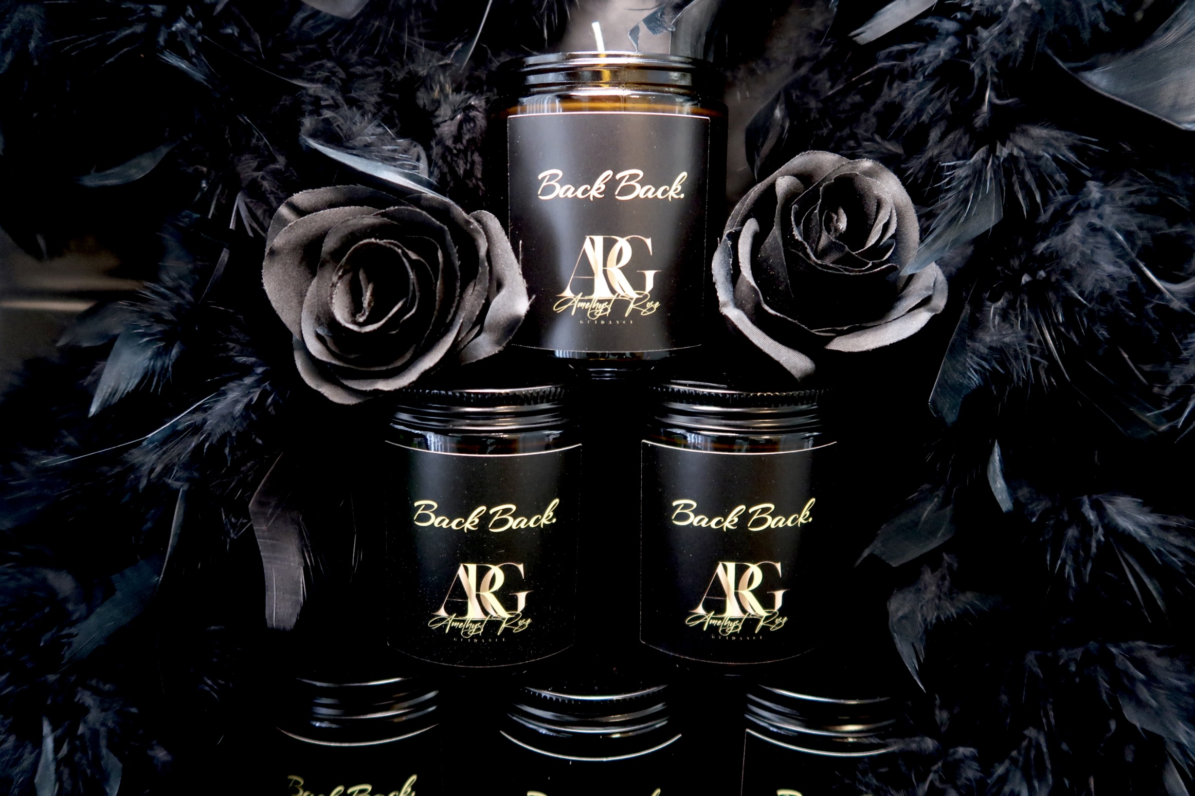 Back Back. (Sage Herbal Candle)